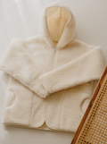 Jacke aus natürlicher Wolle