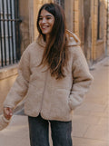 Miijo Suzanne Wolljacke mit Kapuze