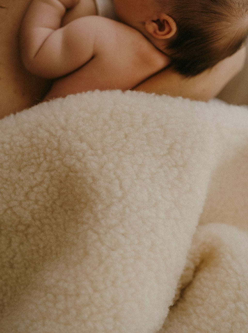 Baby blanket "Sierra" made of 100% wool | Mijo
