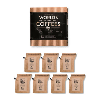 Coffret cadeau café exclusif pour les connaisseurs et les aventuriers - le cadeau parfait pour les amateurs de café !