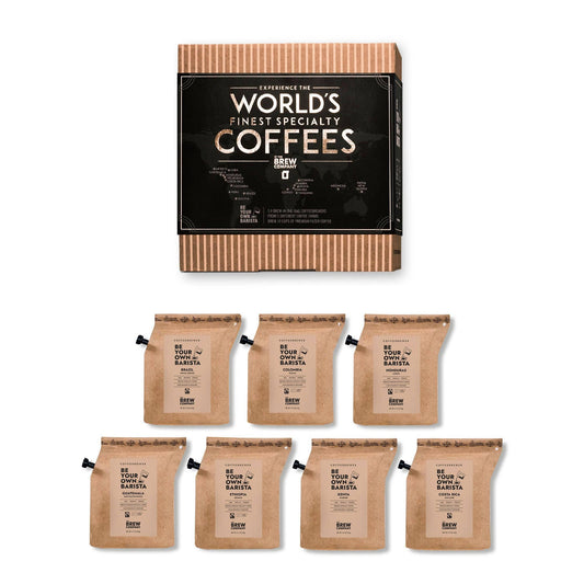 Coffret cadeau café exclusif pour les connaisseurs et les aventuriers - le cadeau parfait pour les amateurs de café !