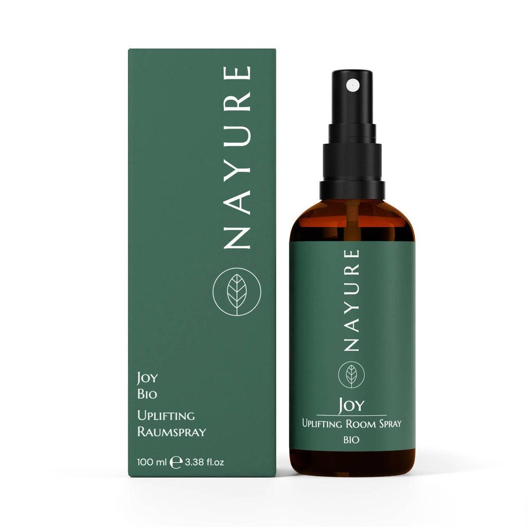 Nayure Joy Organic Room Spray – Fruity Citrus Scent with Orange & Lemon, 100 ml