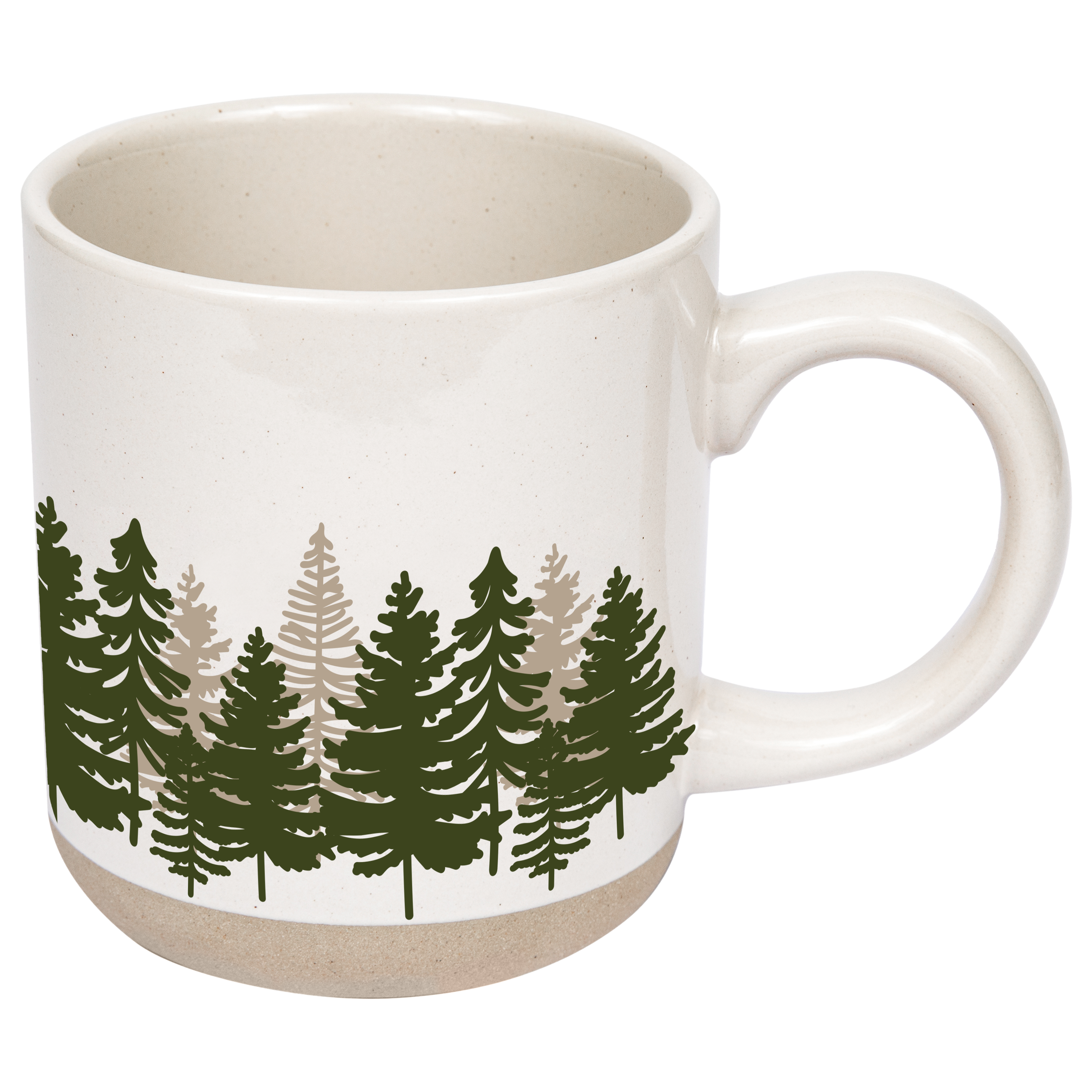 Forest Stoneware Coffee Mug