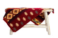 Alpaka Wolldecke Mini - Quilotoa - Rot - Northwood.ch