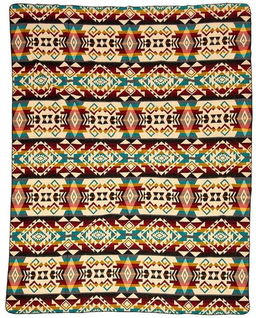 Alpaka Wolldecke XL Chimborazo Colormix