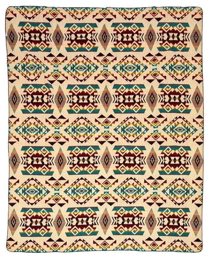 Alpaka Wolldecke XL Chimborazo Colormix