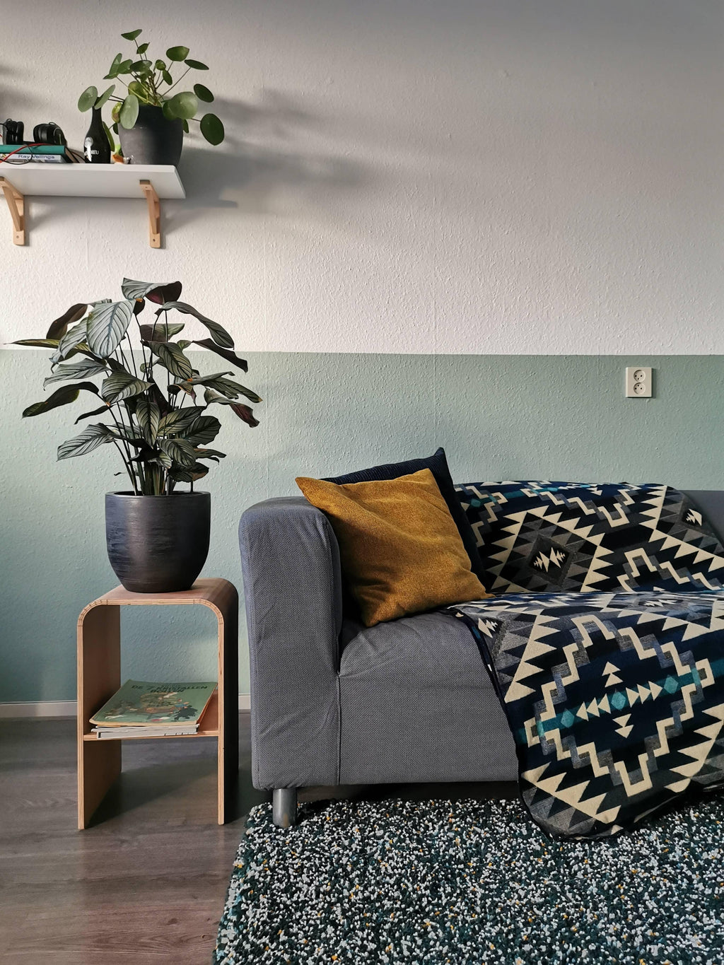 Alpaka Wolldecke XL Chimborazo Schwarz