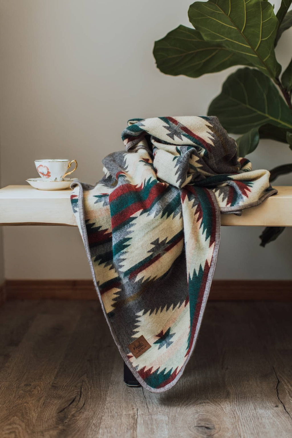 Inca Cloud Alpaca Blanket Fair Trade handcrafted in Ecuador | Meraki Movement