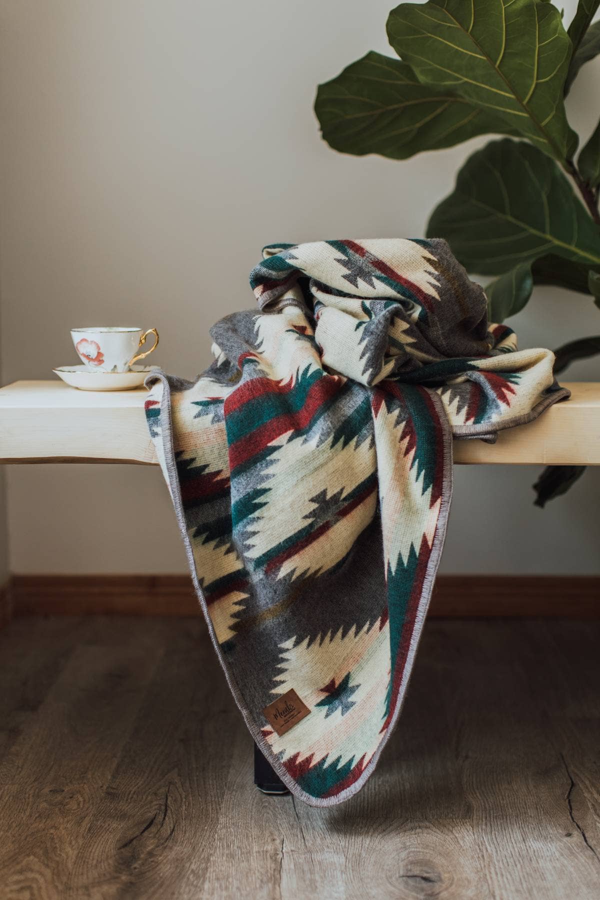 Inca Cloud Alpaca Blanket Fair Trade handcrafted in Ecuador | Meraki Movement