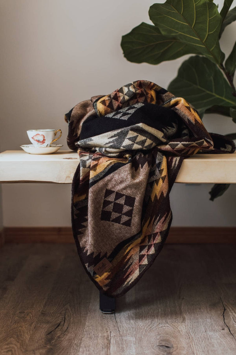 Couverture en alpaga Prairie Sunset | Meraki Movement