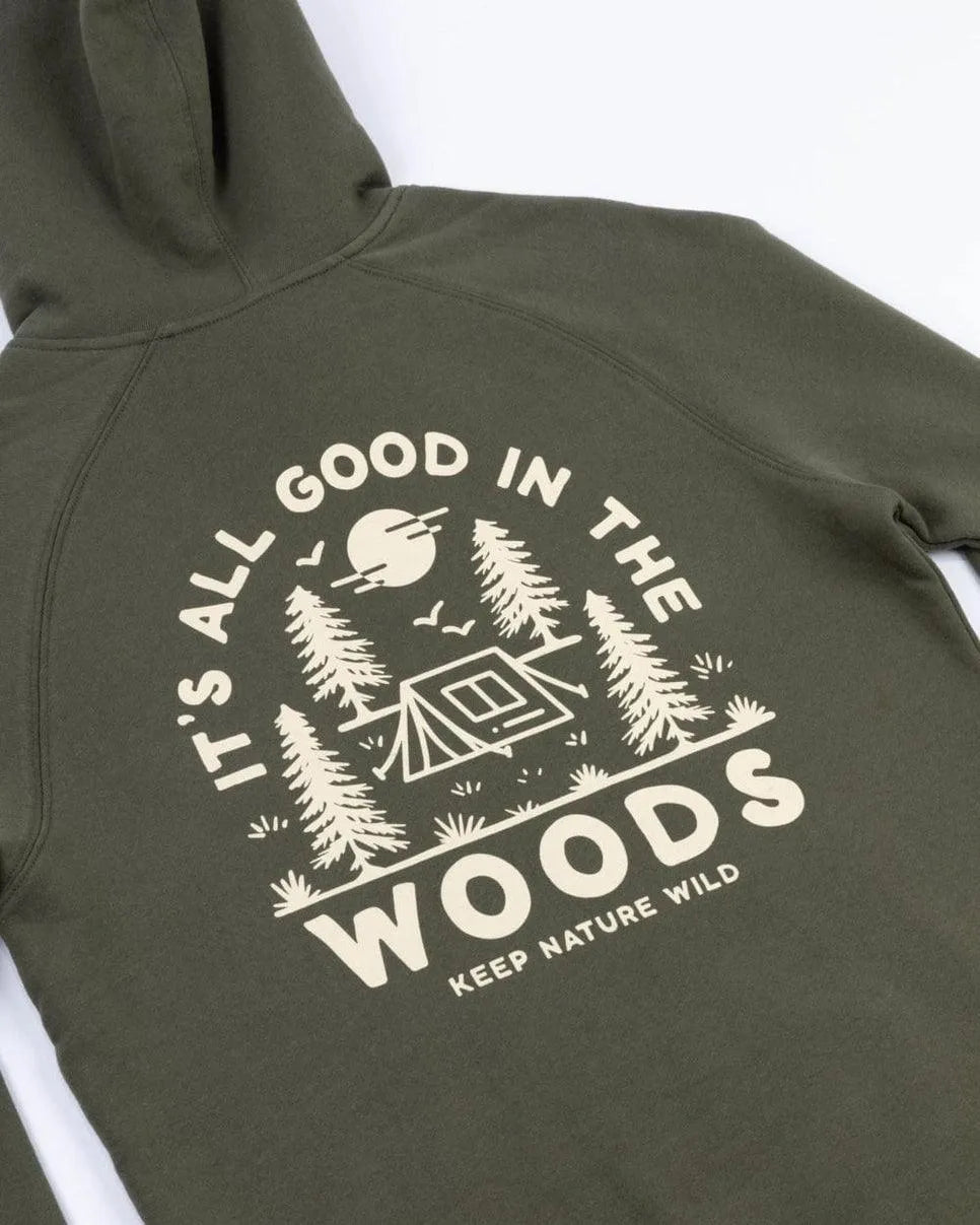 Hoodie "Im Wald ist alles gut" – Komfort trifft Naturverbundenheit - Northwood.ch