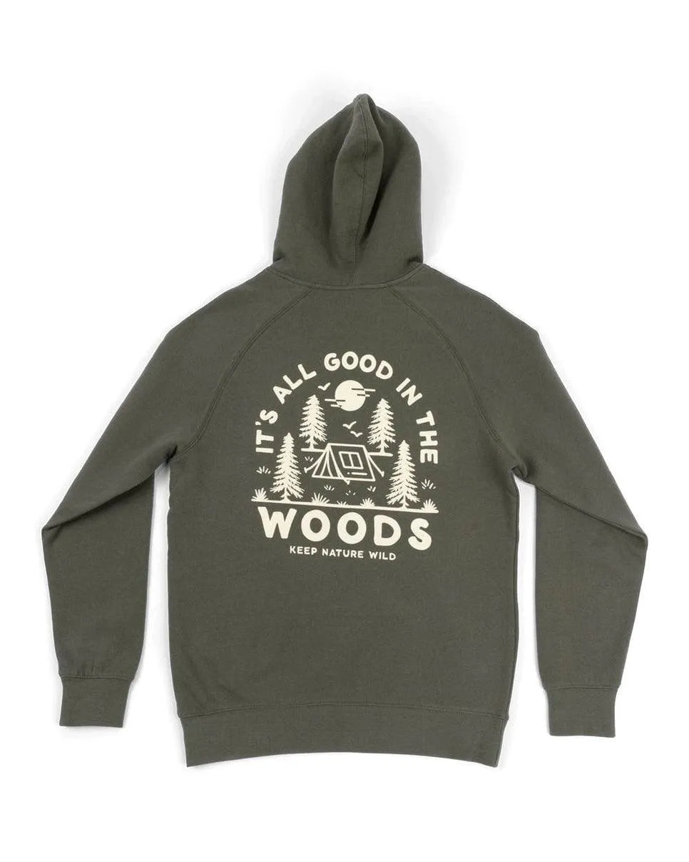 Hoodie "Im Wald ist alles gut" – Komfort trifft Naturverbundenheit - Northwood.ch