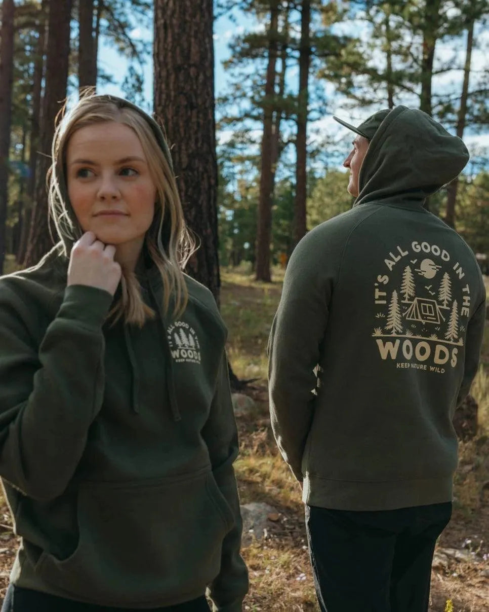 Hoodie "Im Wald ist alles gut" – Komfort trifft Naturverbundenheit - Northwood.ch