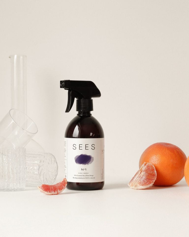 Natürliches Spülmittel-Spray Küche & Geschirr – Blutorange | SEES