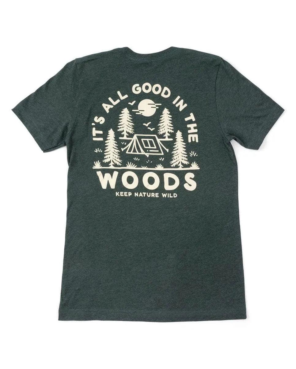 T-Shirt "Im Wald ist alles gut" – Stil & Naturverbundenheit - Northwood.ch