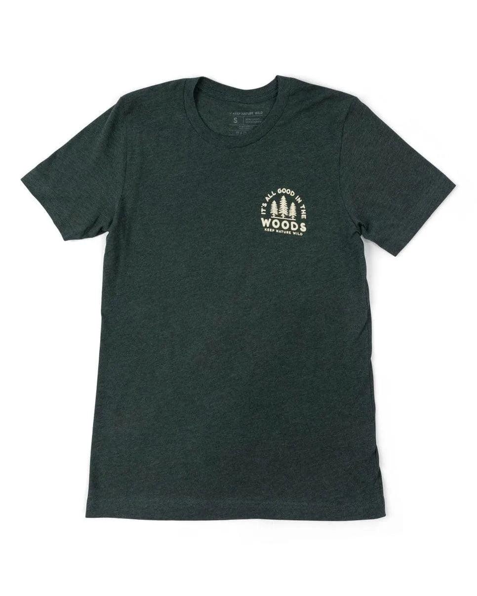 T-Shirt "Im Wald ist alles gut" – Stil & Naturverbundenheit - Northwood.ch