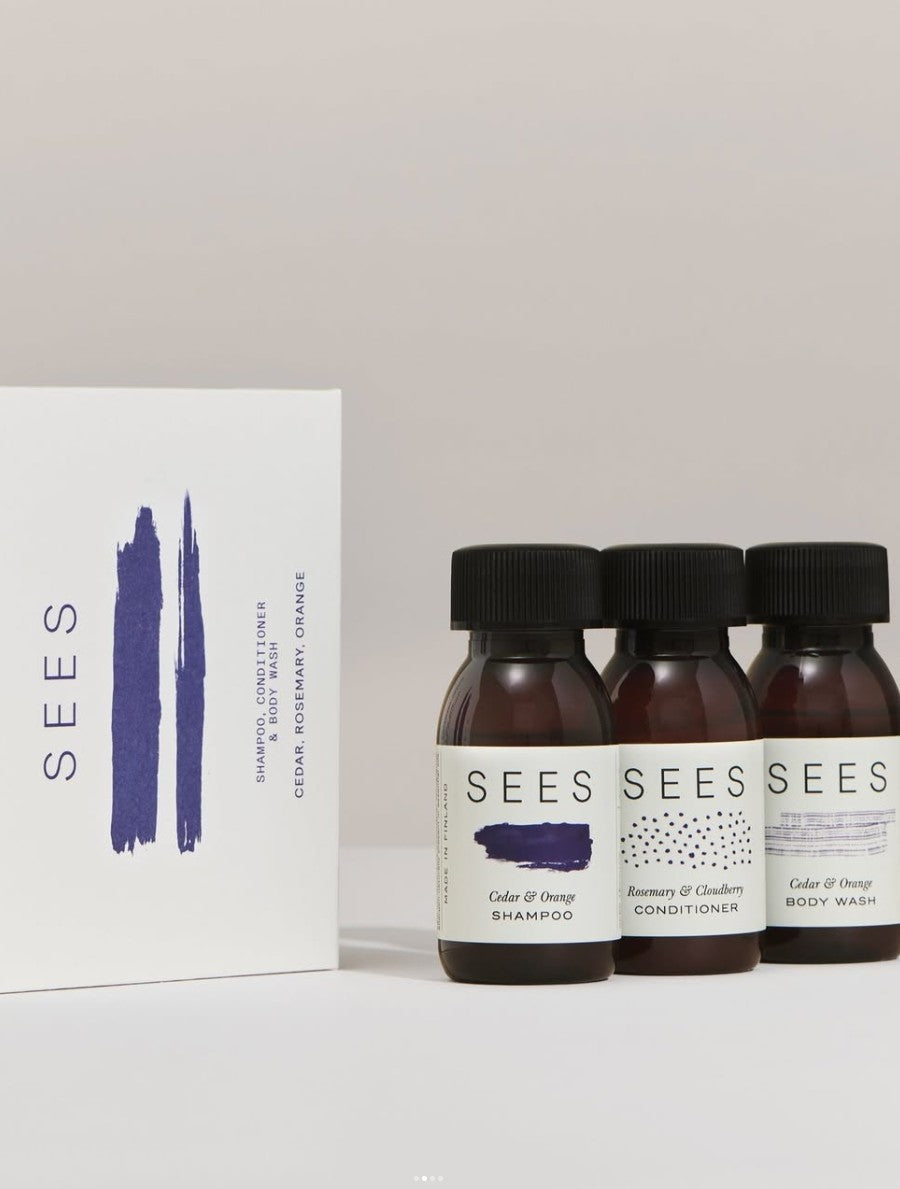 Travel Kit – Shampoo, Duschgel & Conditioner | SEES