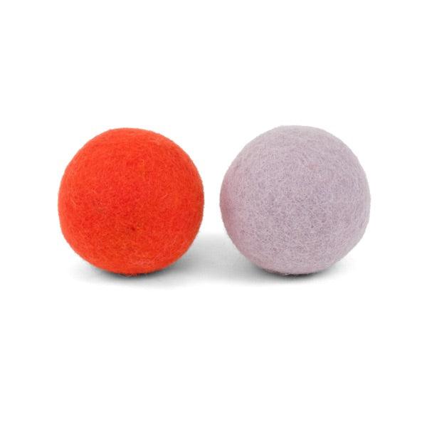 Zweifarbiges Hundeball Set Mats & Marla