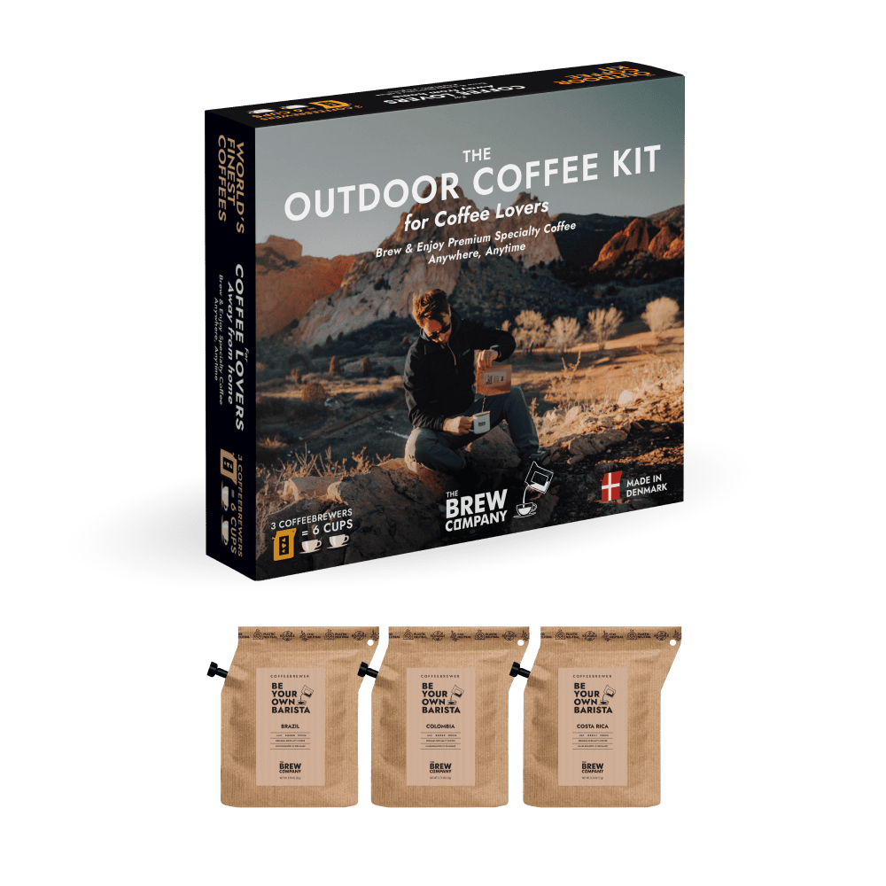 Outdoor Coffee Gift Box – 3 Coffeebrewer für Wandern, Camping & Reisen | The Brew Company