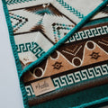 Circles Aztec Alpaca Blanket handcrafted in Ecuador | Meraki Movement